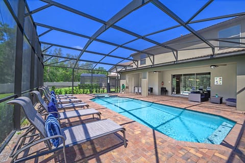 Extended deck gives more space to enjoy - larger than many on this community