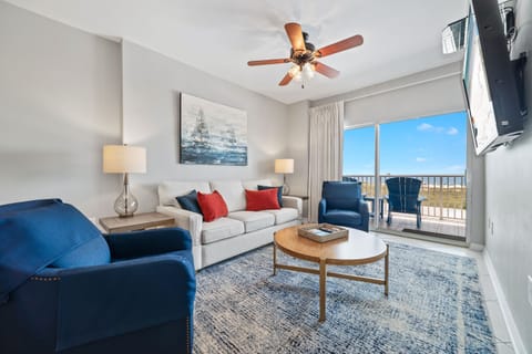 Living Room with balcony access