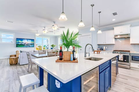 Bright and Open Kitchen Area