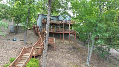 View of house from dock.