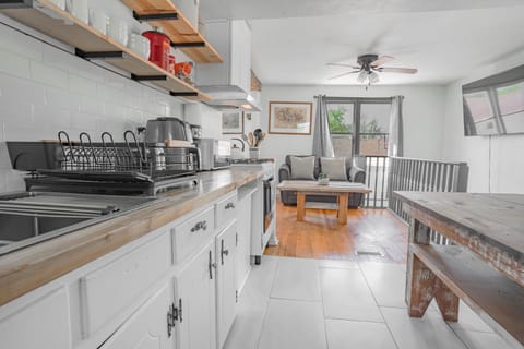 Bright and functional kitchen designed for convenience and everyday use.