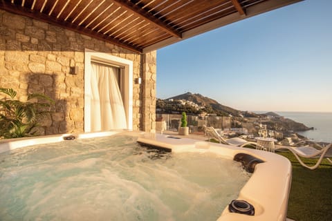 Whether you choose a sun lounger or the hot tub the relaxation feeling remains.