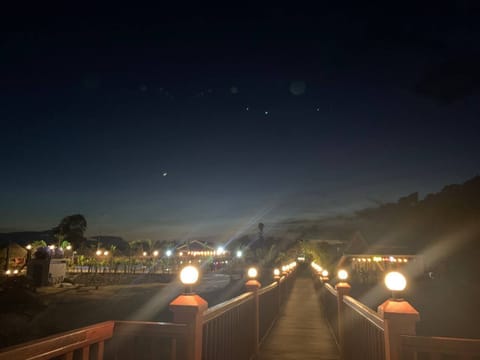 Front of property - evening/night