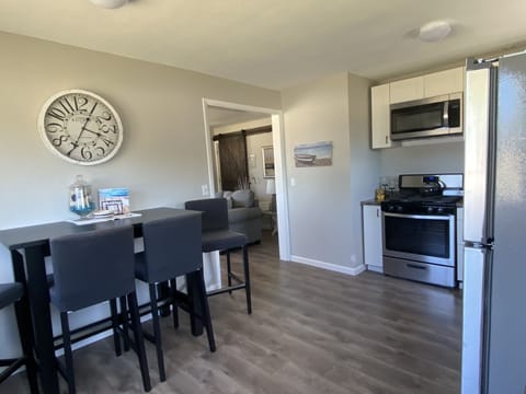 Plenty of room to cook and gather in our remodeled kitchen!