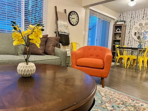 Living room social area