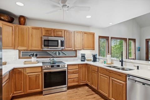 Spacious Kitchen Open to the Dining Area