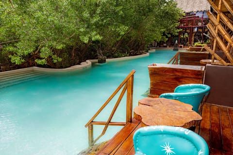 Luxury Room, Pool Access | In-room safe, free WiFi, bed sheets