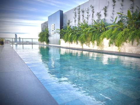 Rooftop pool
