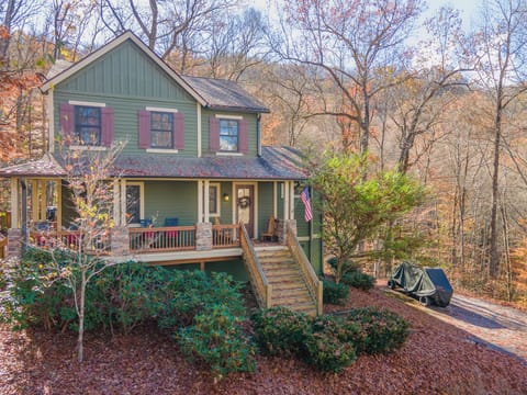 Front of House and Parking
