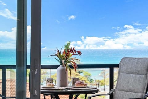 Ocean-view balcony perfect for enjoying morning coffee or sunset drinks
