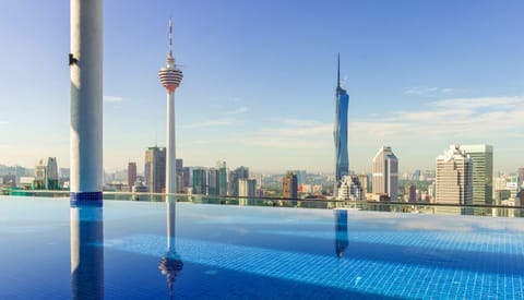 Rooftop pool