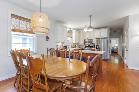 Open concept living space on the main floor