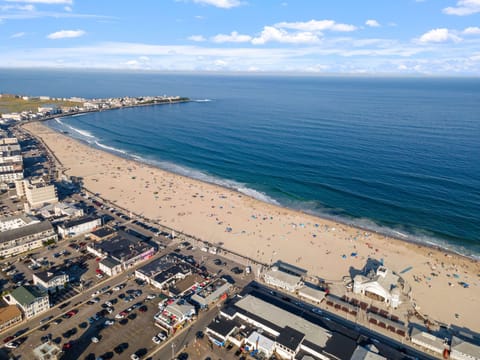 Beautiful Hampton Beach, just a 5 minute walk from the condo.