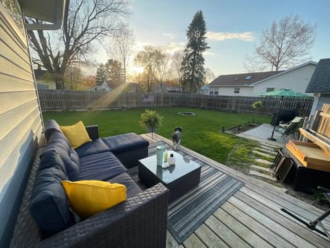 Serenity in the private back yard