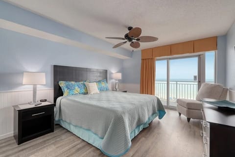 Master bedroom with ocean view