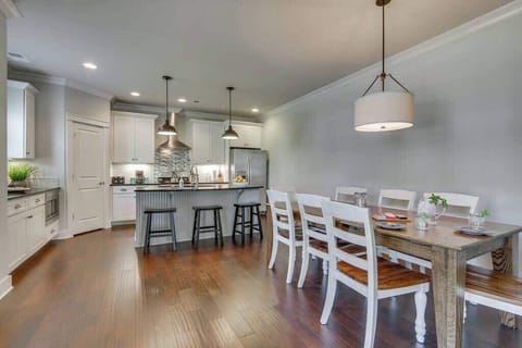 Chic and spacious, ready for gatherings.