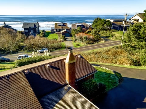 Beach access trail across the street. Oceanviews from the living, dining room and kitchen.
