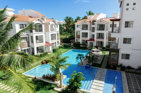 Pool View from Balcony