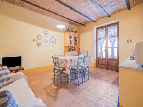 15-inch flat-screen TV with cable channels