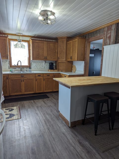 Fully stocked Kitchen with coffee bar