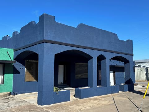 Fresh new look for our historic building! Offers two covered parking spaces. 