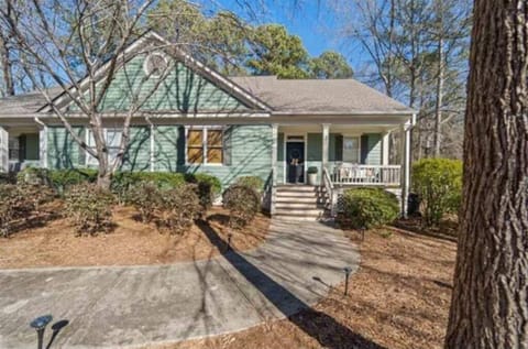Front of cottage
