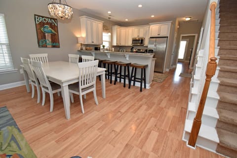 Open Living/Dining/Kitchen Space