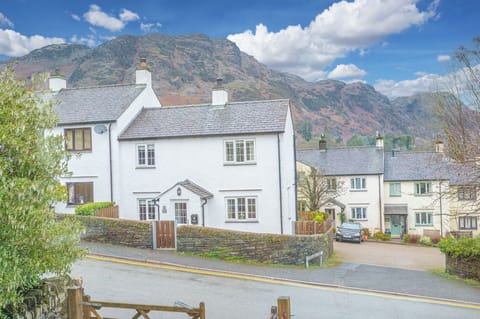 Mountain view from Summerbank Cottage in the Lake District