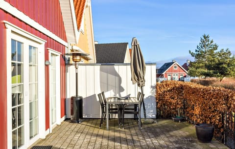 outside