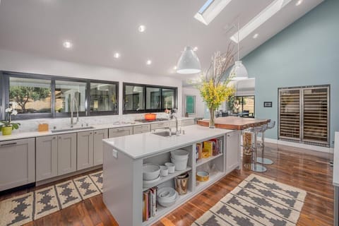 Luxury Villa | Private kitchen | Espresso maker, coffee/tea maker, electric kettle, cleaning supplies