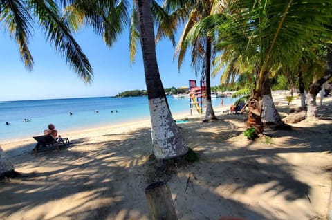 Beach nearby, white sand