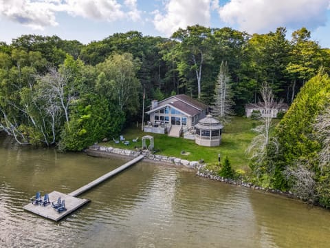 The large triple-wide lot offers exceptional privacy. 