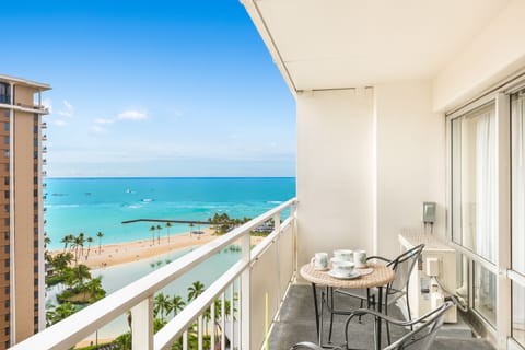 Ocean view from the balcony