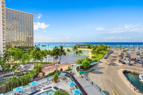 Spectacular lagoon view from the condo
