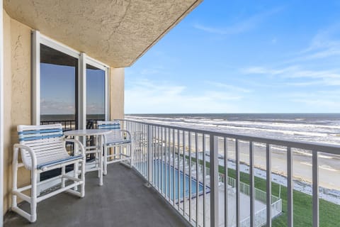 Take in breathtaking ocean views from your private balcony. Enjoy your morning coffee or evening breeze while overlooking the waves—perfect for a relaxing beachside getaway.