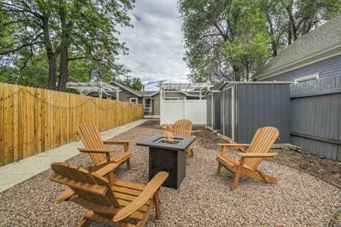 Welcome to Our Cozy Retreat! Gather Around the Firepit with Family and Friends, Feel the Warmth, and Bask in the Comfort It Offers.