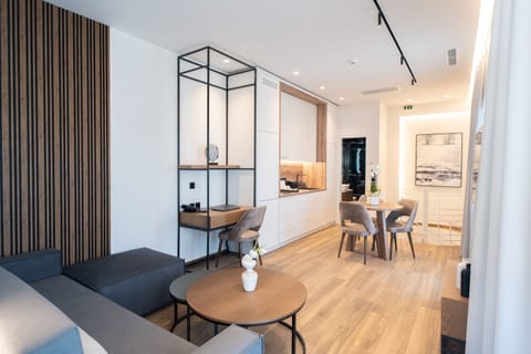 Loft, Non Smoking | In-room safe, desk, laptop workspace, blackout drapes