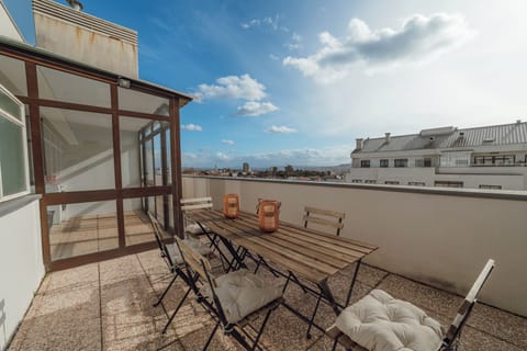 Deluxe Apartment, Sea View | Terrace/patio