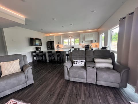 Downstairs living room