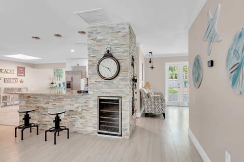 Beautiful Kitchen with Bar Seating