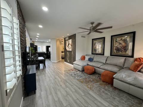 Living Room, Dining Area, Kitchen
