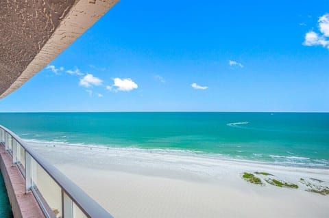 View from balcony by guest bedroom