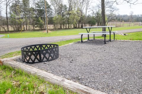 Each site is equipped with fire ring & picnic table