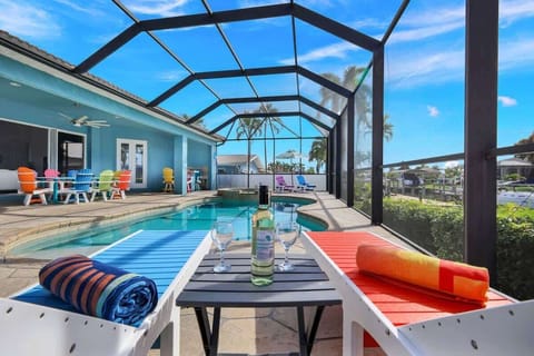Pool area