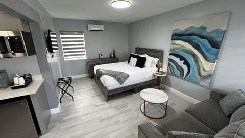 Super thick and comfy queen mattress, and a queen size sofa bed