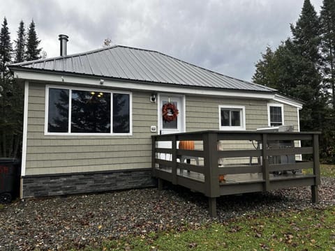 Lake side of house.
