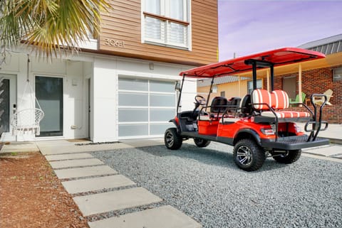 6-seater golf cart for rent 