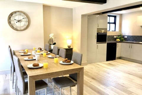 The Open Plan Living Space: the generous open plan living/dining area is the perfect space to share a meal in.