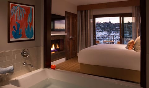 Waterview One Bedroom Suite King Bedroom