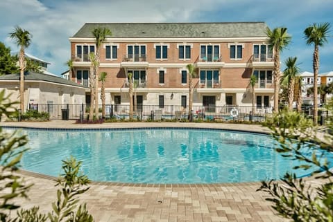 Community pool right outside your door